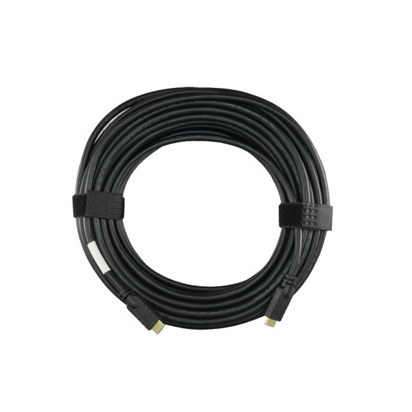 OEM HDMI1A-25 Cabo HDMI - Conectores HDMI Tipo A Male - Amplificados e blindados - 25 m - cor preta - Conectores anti-bons