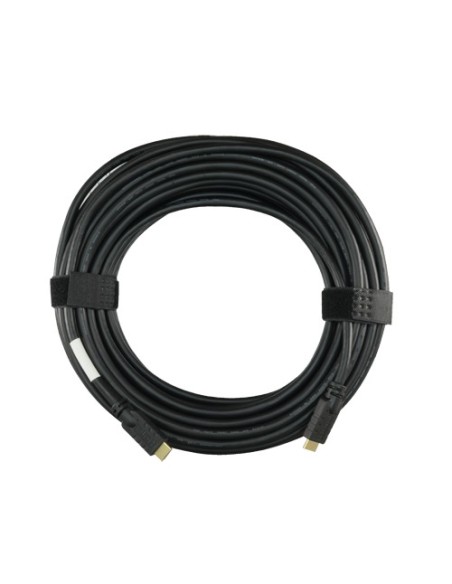 OEM HDMI1A-25 Cabo HDMI - Conectores HDMI Tipo A Male - Amplificados e blindados - 25 m - cor preta - Conectores anti-bons