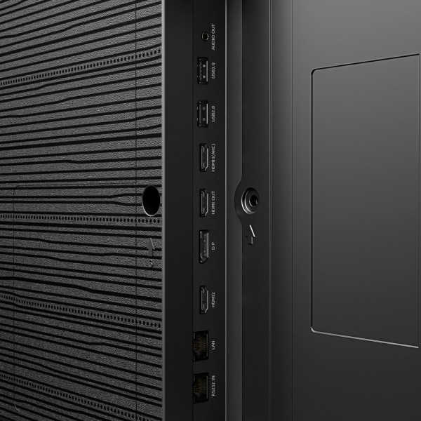 Hisense His-100dm66e Signage de monitor digital 100 & quot 4k - Poster digital local USB - Poste assinando a nuvem VisionInfo (o