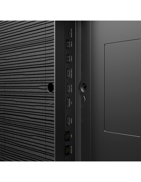 Hisense His-100dm66e Signage de monitor digital 100 & quot 4k - Poster digital local USB - Poste assinando a nuvem VisionInfo (o