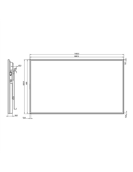 Comprar HISENSE HIS-49BM66AE Monitor HISENSE ELED 4K 49" | Serie M - Resolución 3840x2160 - Entrada HDMI, DVI, VGA, DP, USB