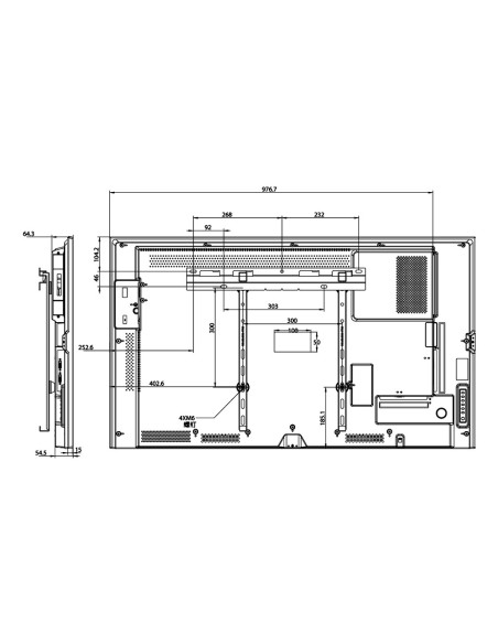 Comprar HISENSE HIS-49BM66AE Monitor HISENSE ELED 4K 49" | Serie M - Resolución 3840x2160 - Entrada HDMI, DVI, VGA, DP, USB