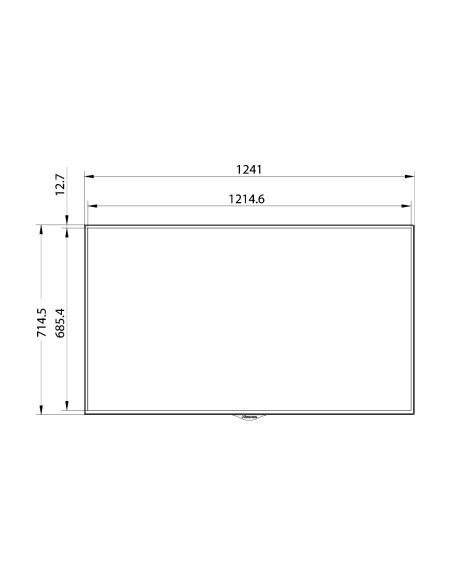 Comprar HISENSE HIS-55BM66AE Monitor HISENSE ELED 4K 55" | Serie M - Uso intensivo 24/7 - Entrada HDMI, DVI, VGA, DP, USB, 
