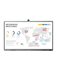 Comprar HISENSE HIS-65WR6BE Pantalla interactiva HISENSE 65" 4K  - Transmisión inalámbrica - Resolución 3840x2160 - Entrada