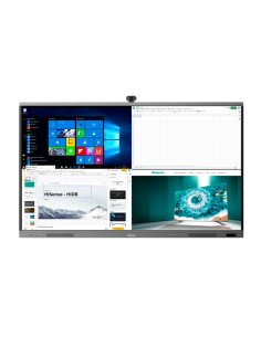 Comprar HISENSE HIS-65WR6BE Pantalla interactiva HISENSE 65" 4K  - Transmisión inalámbrica - Resolución 3840x2160 - Entrada 2