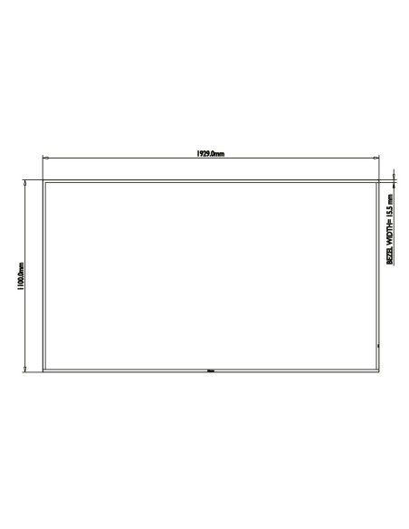 Hisense His-86b4e30t Hisense Dled 4K 86 "Monitor | E Série - Resolução 3840X2160 - 2 Entradas HDMI 2.0 - Uso Intensivo 18/7