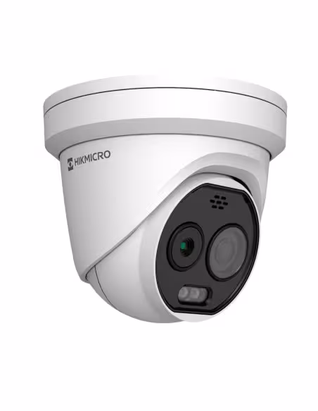 Comprar HIKMICRO HM-TD1228-2/G1/T3A Cámara térmica Dual IP Hikmicro - Sensor térmico 256x192 VOx | Lente 2.1mm - Sensor óptico 1