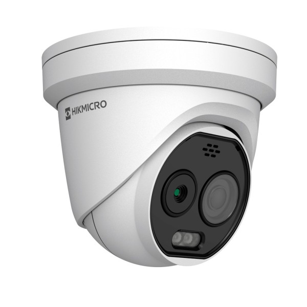 Hikvision Pro HM-TD1228-7 / G1 / T3A Dual IP Hikmicro Câmera Térmica - Sensor Térmico 256x192 Vox | Lente 6.9mm - sensor óptico 
