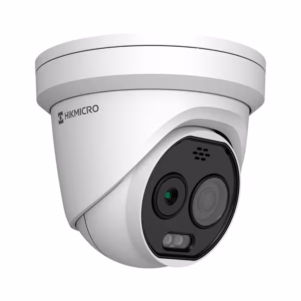 Kaufen HIKVISION PRO HM-TD1228T-2/G1/T3A Dual-IP-Wärmebildkamera Hikmicro – Wärmesensor 256x192 VOx | Linse 2.1mm – Optischer Se