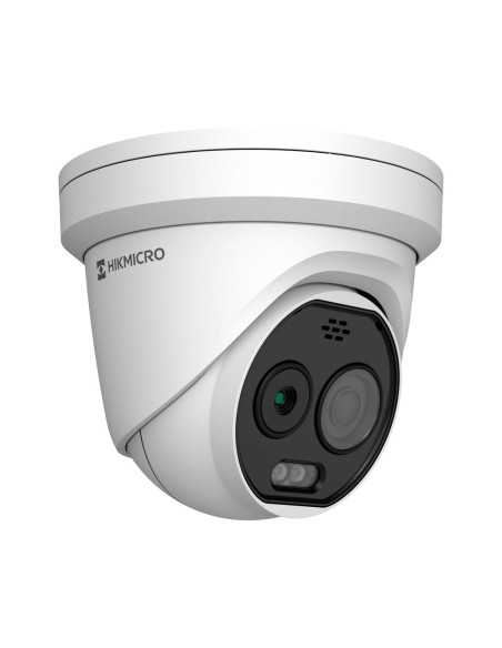 Comprar HIKMICRO HM-TD1228T-2/G1/T3A Cámara térmica Dual IP Hikmicro - Sensor térmico 256x192 VOx | Lente 2.1mm - Sensor óptico 