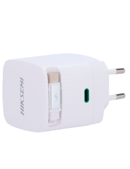 Comprar HIKSEMI HS-HUB-GAN67STD/2C/67W/WHITE/EU Hikvision - Cargador USB - Potencia 67W | Con tecnología GaN - Carga rápida - Sa