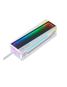 Acquistare HIKSEMI HS-RADIATOR-MHR1STD/WHITE/WW Dissipatore di calore per disco rigido SSD - Adatto per M.2 NVMe e M.2 SATA - Ri
