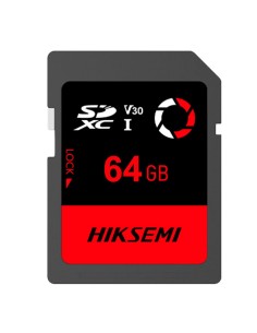 Acheter HIKSEMI HS-SD-E30STD/64G/CAPTURE/W Carte SD Hikvision - Capacité 64 Go - Classe 10 | Vitesse lecture/écriture : 180/150 
