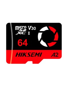Acheter HIKSEMI HS-TF-E3STD/64G/CAPTURE/W Carte microSD Hikvision - Capacité 64 Go - Classe 10 | Vitesse lecture/écriture : 180/