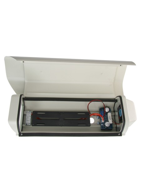 OEM HS350W Habitação de proteção - Liga de alumínio - resistente à água - Ventilação e aquecimento CC 12V - Suporte incluído