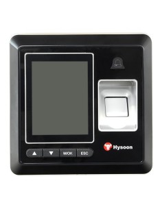 HYSOON HY-AC010 Controle de acesso autônomo - Pegada e Em - 3.000 gravações | 160.000 registros - TCP / IP, RS485 e Wiega 2