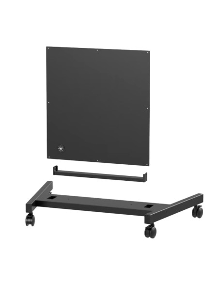 Kaufen IBOARD IB-EST009-W-WHEELS motorisierte Rollenhalterung – Tragfähigkeit 150 kg – VESA 800x600 mm – höhenverstellbar