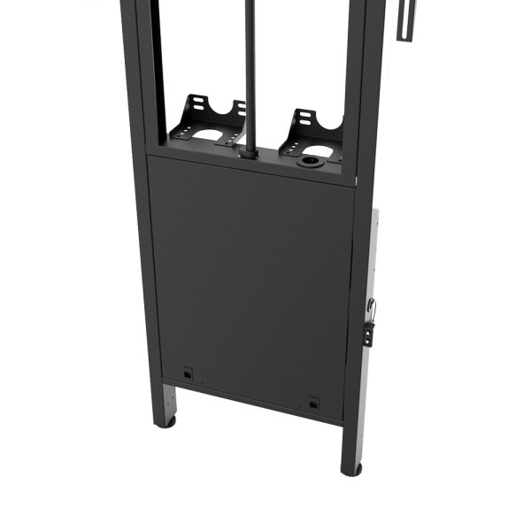 Acheter IBOARD IB-EST08-W2-V3-B Support sol-mur motorisé - Poids supporté 100 kg - VESA 900x600 mm - Hauteur réglable