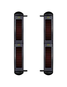 Detector de barreira solar infravermelho OEM IBS-SH-100-4 - completamente sem fio | 4 feixes - faixa de sinal até 1000m 