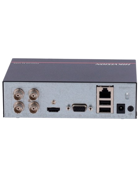 Hikvision Value IDS-E04HQHI-XB Valor Hikvision DVR 5n1 Gama - 1 CH HDTVI / HDCVI / AHD / CVBS - 1 Canal IP 6 MPX - MÁ