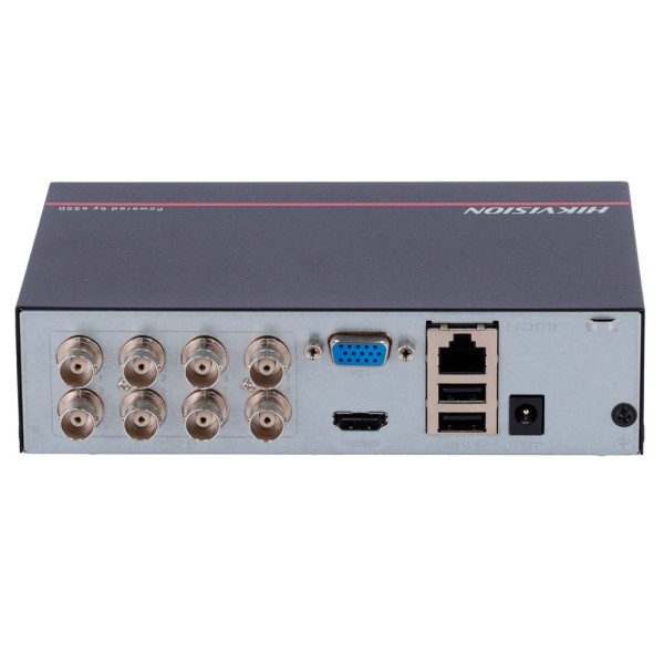 Hikvision Value IDS-E08HQHI-XB Hikvision DVR 5N1 8 CH Gama Valor - 2 IP 6 MPX Channel - máxima Resolução de entrada 5 MPX - ESSD
