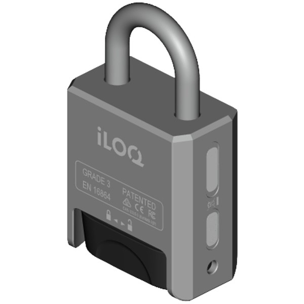 Comprar ILOQ ILOQ-S50-PADLOCK-825 Candado inteligente S50 - Apertura con TAG NFC o APP móvil - Sin necesidad de batería (aliment