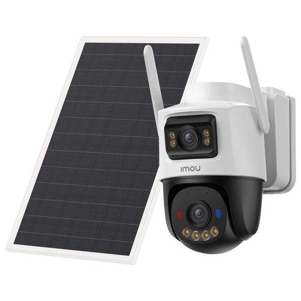 Imou IPC-SA70F-10M1T2-EU / FSP008 Kit AOV Kit de Câmera Dual 5MP + 5MP - 4G + SIM / WIFI / Painel Solar 8W - 3.6mm / Autot
