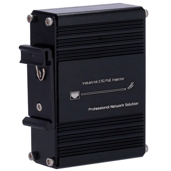 Acquistare OEM INJ-IPOE-60W-2.5G-DC Iniettore Hi-PoE Industriale - Ingresso RJ45 10/100/1000/2,5 Base-T - Potenza totale 60 W - 