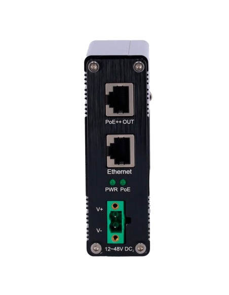 OEM Inj-Ipoe-60W-2.5G-DC Industrial Injector Injector - RJ45 Entrada 10/100/1000 / 2,5 Base-T - Total Potência 60 W - Distância 