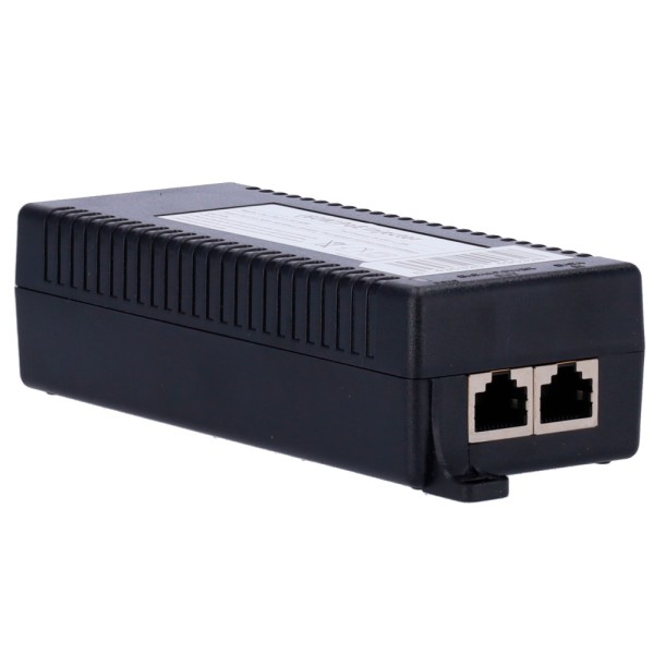 OEM Inj-Poe-2.5G-60W Injector PoE - Entrada / saída RJ45 10/100/1000/2500 Mbps - Potência 60 W - distância máxima 100 m - PoE / 