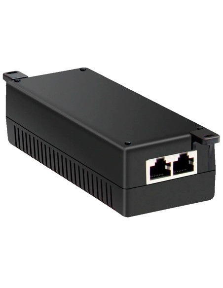 Comprar OEM INJ-POE-30W-V2 Inyector PoE Gigabit de alto rendimiento. - Soporta estándares IEEE 802.3af/at. - Dispone de 2 puerto