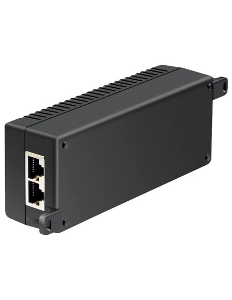 Comprar OEM INJ-POE-30W-V2 Inyector PoE Gigabit de alto rendimiento. - Soporta estándares IEEE 802.3af/at. - Dispone de 2 puerto