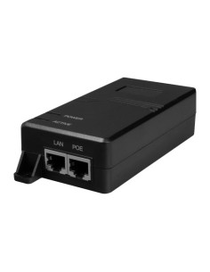 Comprar OEM INJ-POE-60WBT-LITE Inyector PoE - Entrada/Salida RJ45 10/100/1000 Mbps - Potencia 60 W - Distancia máxima 100 m - Po