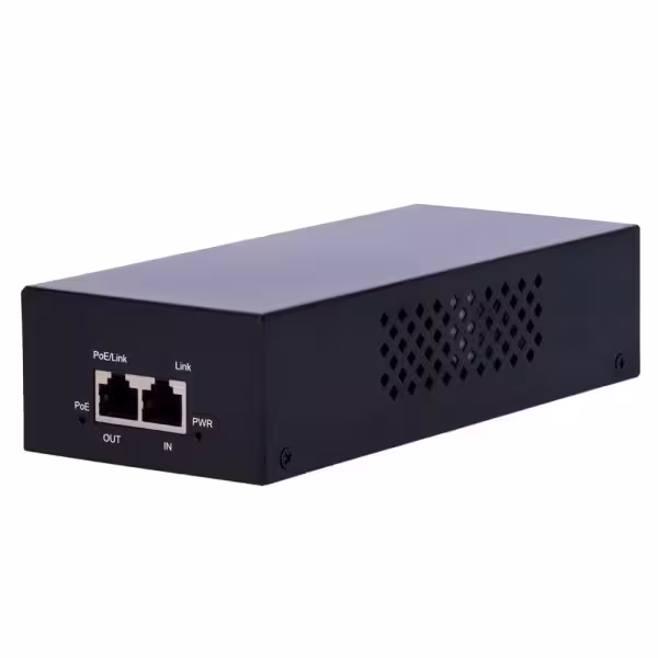 Acheter OEM INJ-POE-90W-V2 Injecteur Hi-PoE de très haute puissance. - Prend en charge les normes IEEE 802.3af/at/bt. - Dispose 
