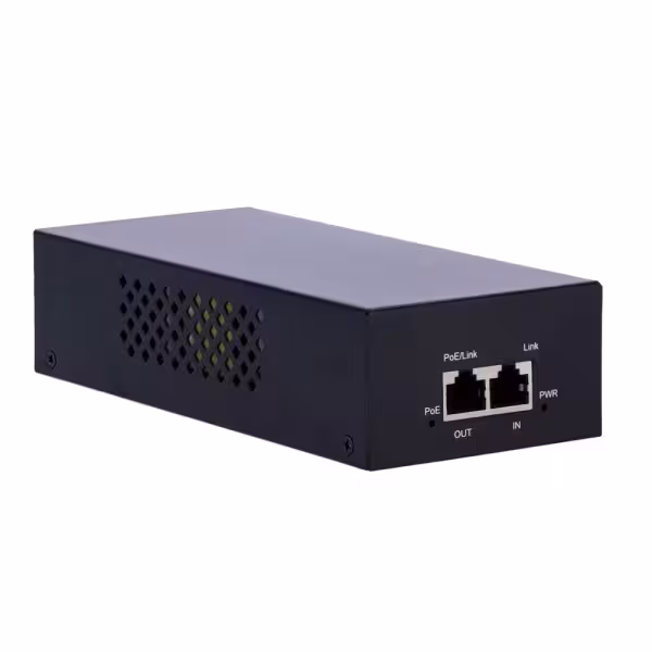 Acheter OEM INJ-POE-90W-V2 Injecteur Hi-PoE de très haute puissance. - Prend en charge les normes IEEE 802.3af/at/bt. - Dispose 