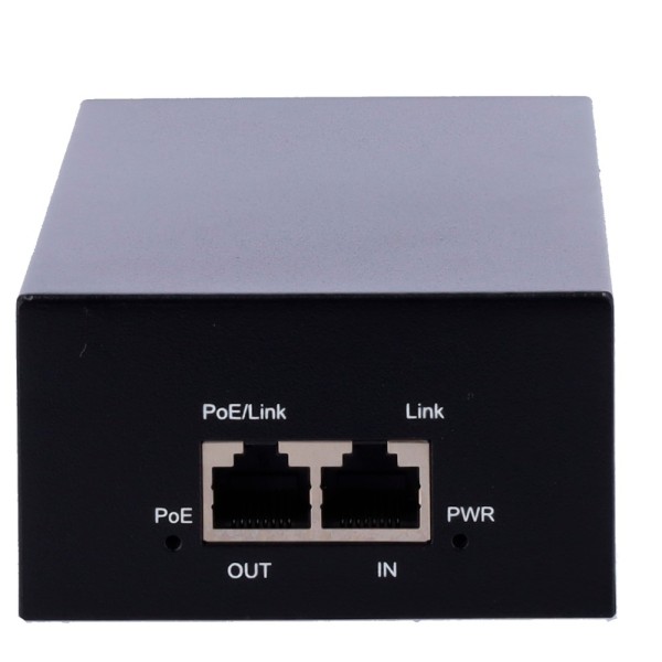 Comprar OEM INJ-POE-90W-V2 Inyector PoE - Entrada/Salida RJ45 10/100/1000 Mbps - Potencia 90 W - Distancia máxima 100 m - PoE/Po