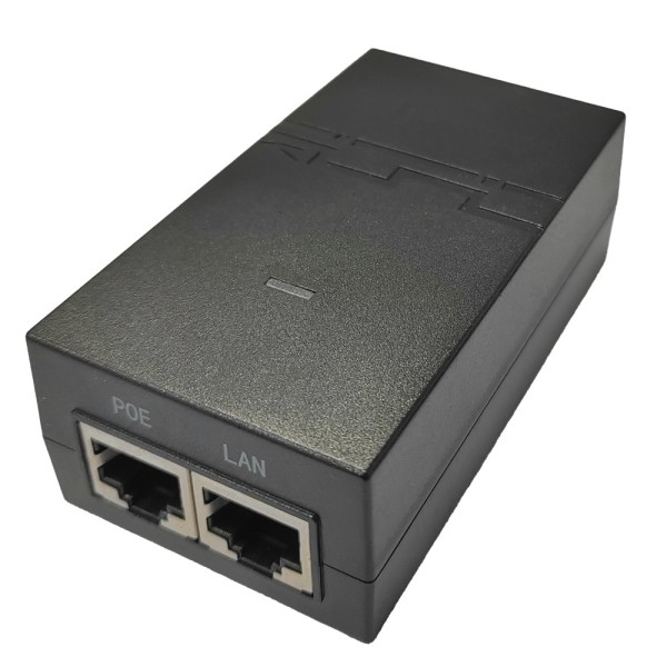 Kaufen OEM INJ-POE-G-12W-24 passiver PoE-Injektor – RJ45-Eingang/-Ausgang 10/100/1000 Mbit/s – 24 V 0,5 A – maximale Entfernung 