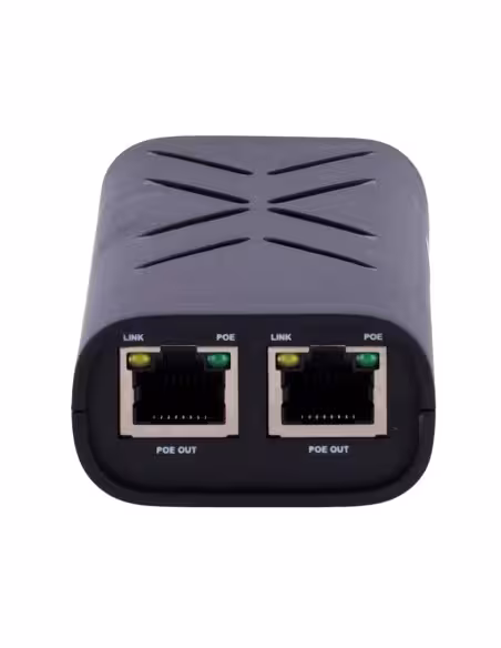 Acquistare OEM INJ-POE-G-60W-DUAL Iniettore PoE Dual - Ingresso RJ45 10/100/1000 Mbps - Potenza totale 60 W - Distanza massima 1