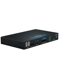 Receptor de vídeo OEM IP200UHD-RX na resolução IP - UHD - 1 LAN) - 1 saída HDMI - Função KVM
