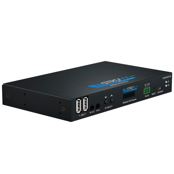 Comprar OEM IP200UHD-RX Receptor de video sobre IP - Resolución UHD - 1 entrada LAN (RJ45) - 1 salida HDMI - Función KVM IP200UH