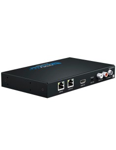 Receptor de vídeo OEM IP200UHD-RX na resolução IP - UHD - 1 LAN) - 1 saída HDMI - Função KVM 2