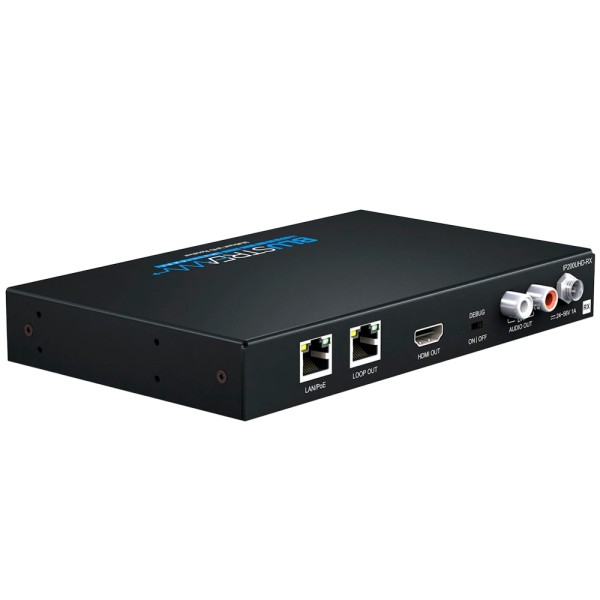 Comprar OEM IP200UHD-RX Receptor de video sobre IP - Resolución UHD - 1 entrada LAN (RJ45) - 1 salida HDMI - Función KVM IP200UH