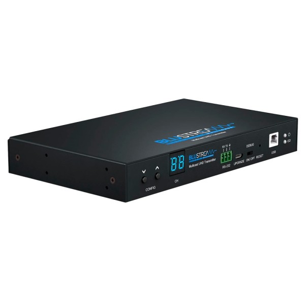 Transmissor de vídeo IP200UHD-TX OEM na resolução IP - UHD - 1 entrada HDMI - 1 saída LAN (RJ45) - Função KVM