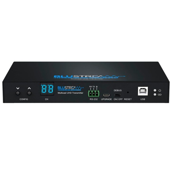 Transmissor de vídeo IP200UHD-TX OEM na resolução IP - UHD - 1 entrada HDMI - 1 saída LAN (RJ45) - Função KVM