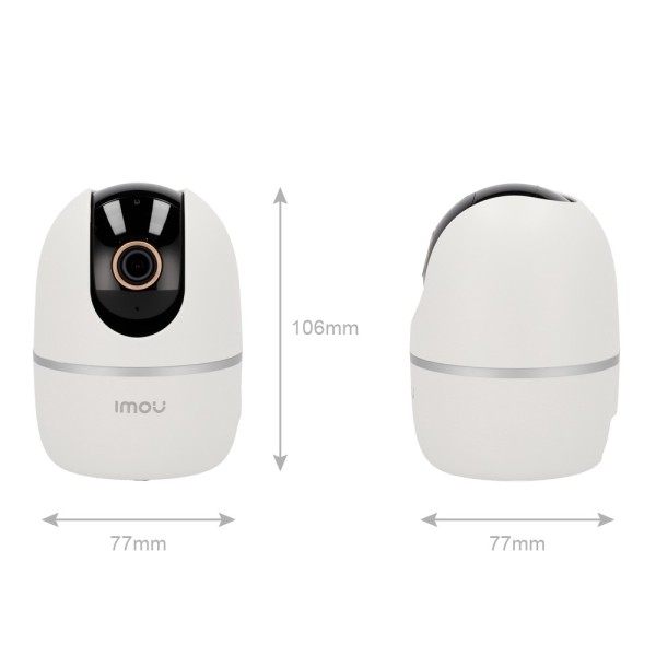 Kaufen IMOU IPC-A42P-L-V2-IMOU motorisierte Kamera A1 4MP – WLAN 2,4 GHz – 3.6mm / Auto-Tracking / IR 10 m – Zwei-Wege-Audio /