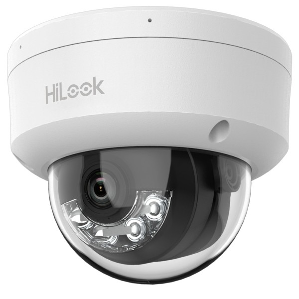 HILOOK IPC-D140HA-LUC HILOOK - Câmera Dome IP - Resolução 4 Megapixel (2560x1440) - Lente 2,8 mm | Microfone Integrado - Luz Oi
