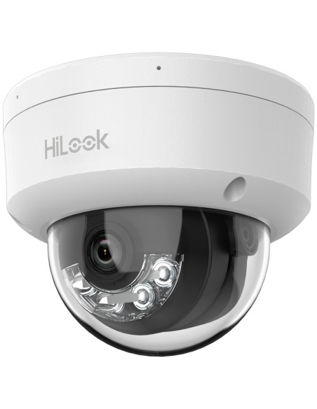 HILOOK IPC-D180HA-LU HILOOK - Câmera de Dome IP - Resolução 8 Megapixels (3840x2160) - Lente 2,8 mm | Microfone integrado - luz 