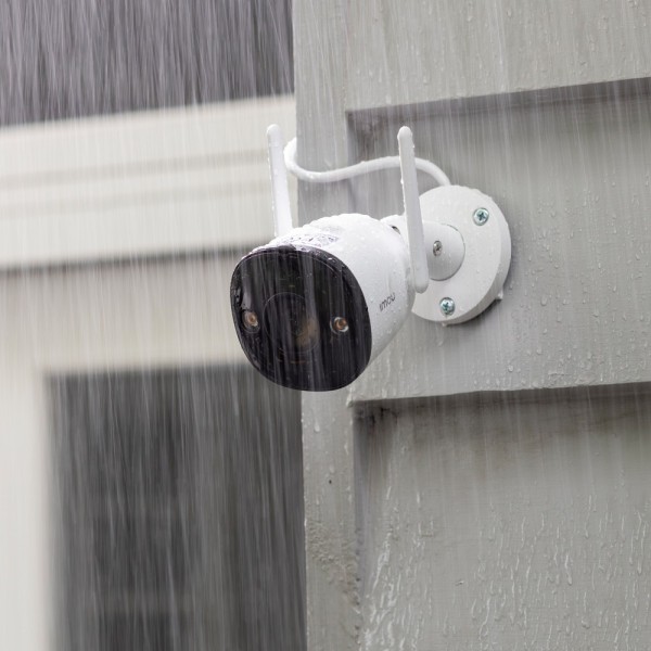 Imou IPC-F42Fep-0280b-Imou Câmera fixa 2 4 MP - WiFi 2.4 GHz - 2.8mm / IR + cor inteligente - áudio bidirecional / sirena + f