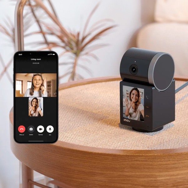 Kaufen IMOU IPC-S2VBP-5M0WR-IMOU motorisierte Kamera Rex VT Pro 5 MP – WLAN 2,4 GHz – 3,6 mm /Autotracking / IR 20 m – Videoanru