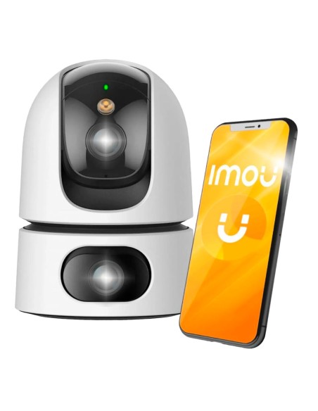 Imou IPC-S2XP-6M0WED-Imou Motorized Camera Ranger Dual 3 + 3MP - WiFi 6 - Lente Dual / Autotracking / IR + Cor Completa - Áudio 